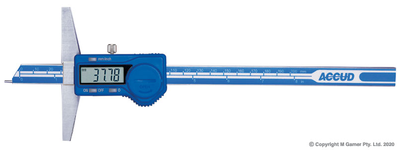 200mm Digital Pin Depth Caliper